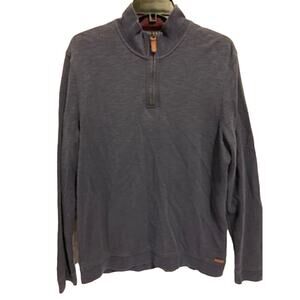 Ted Baker  Grayish Purple  Size 4 Quarter Zip Pullover Mens